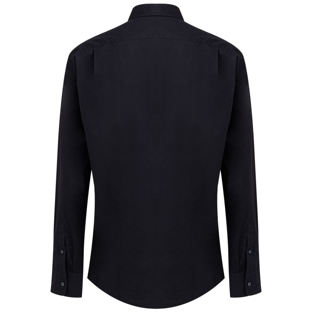 Dolce & Gabbana navy cotton shirt